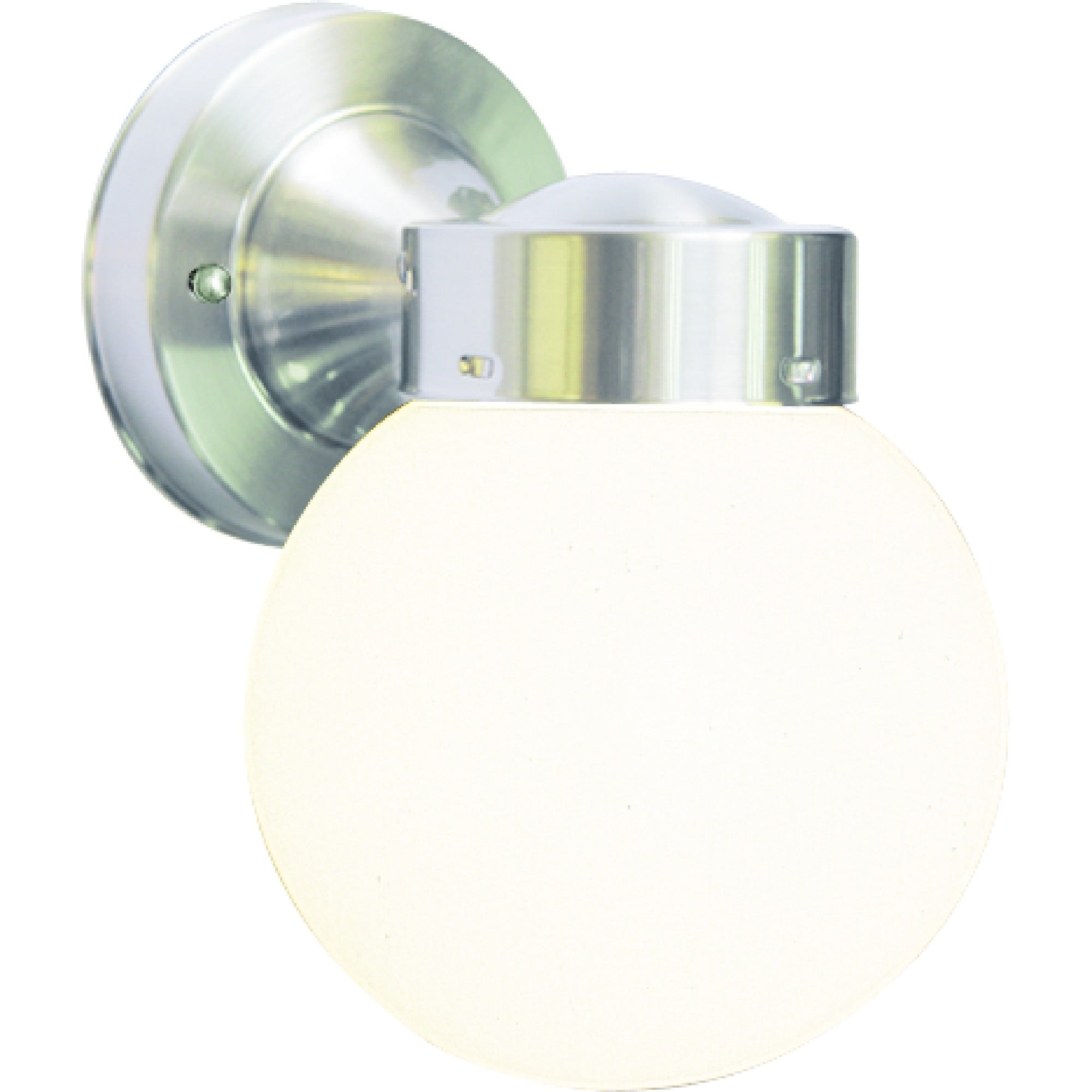 Volume Lighting 1 Light Brushed Nickel Outdoor Wall Sconce