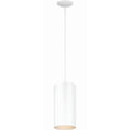 Volume Lighting 1 Light White Aluminum Led Cylinder Pendant N A