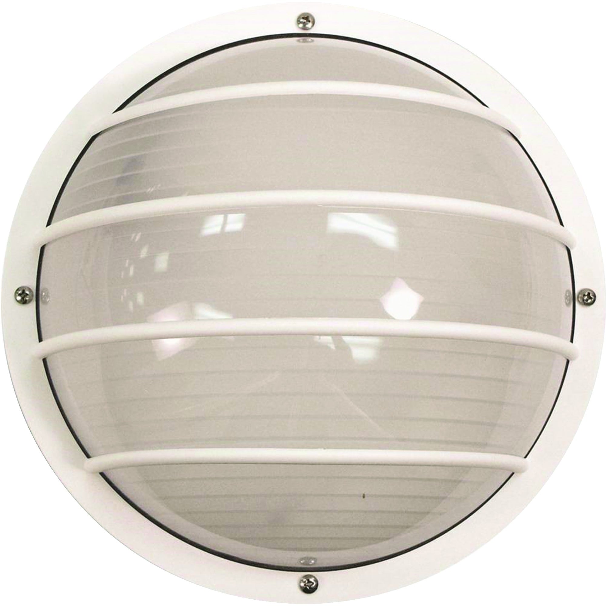 Volume Lighting 1 Light White Outdoor Surface Mount