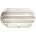 Volume Lighting 1 Light White Outdoor Wall Mounted Light Fixture