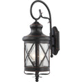 Volume Lighting 2 Light In Out Door Black Copper Aluminum Wall Sconce