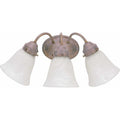 Volume Lighting V1573 3 Light 17 Width Bathroom Vanity Light