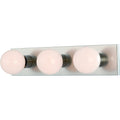 Volume Lighting 3 Light Brushed Nickel