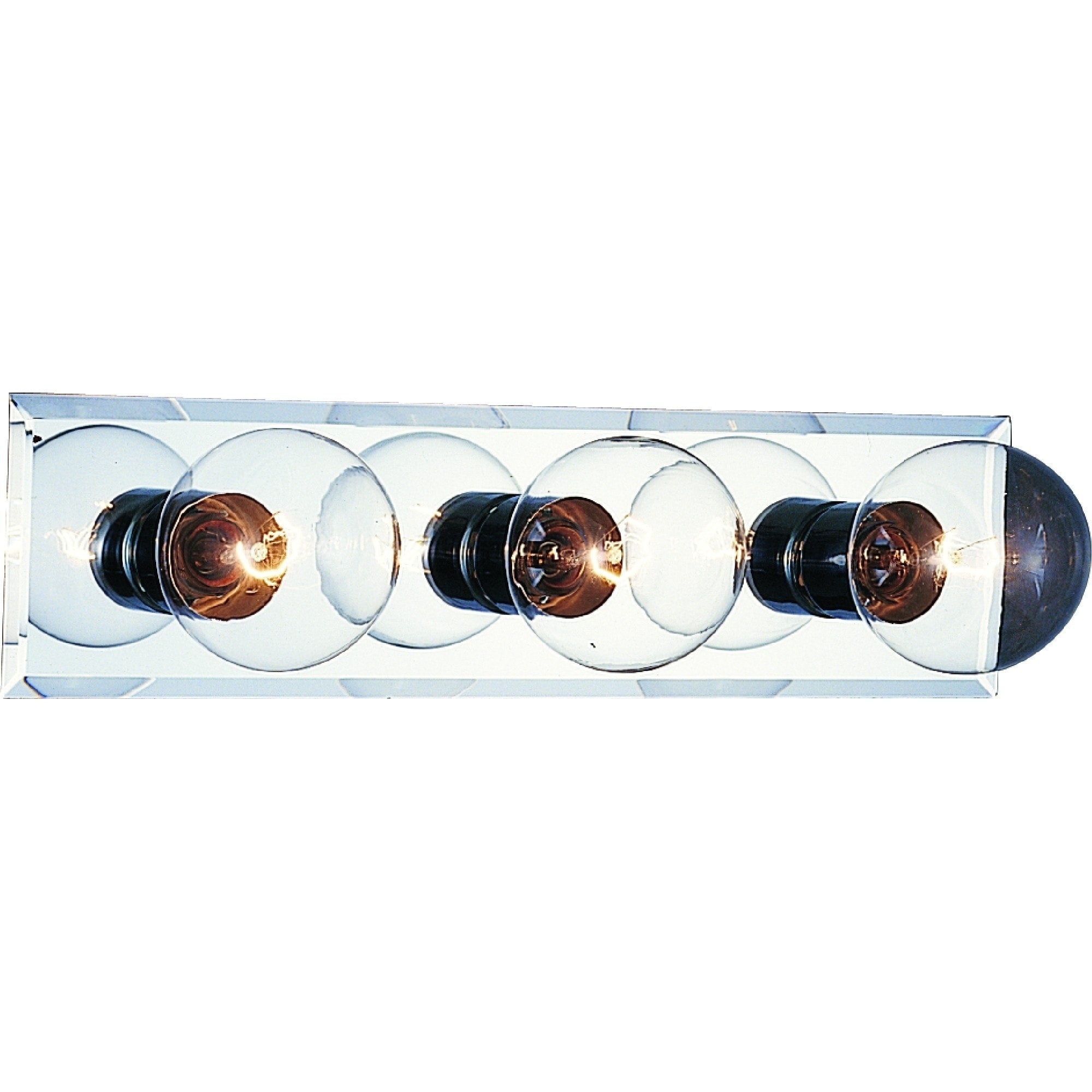 Volume Lighting 3 Light Chrome Vanity