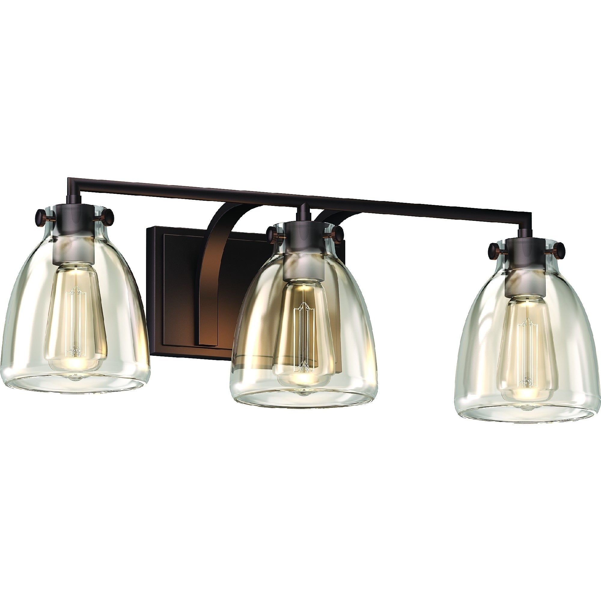 Volume Lighting 3 Light Indoor Antique Bronze Vintage Inspired Vanity
