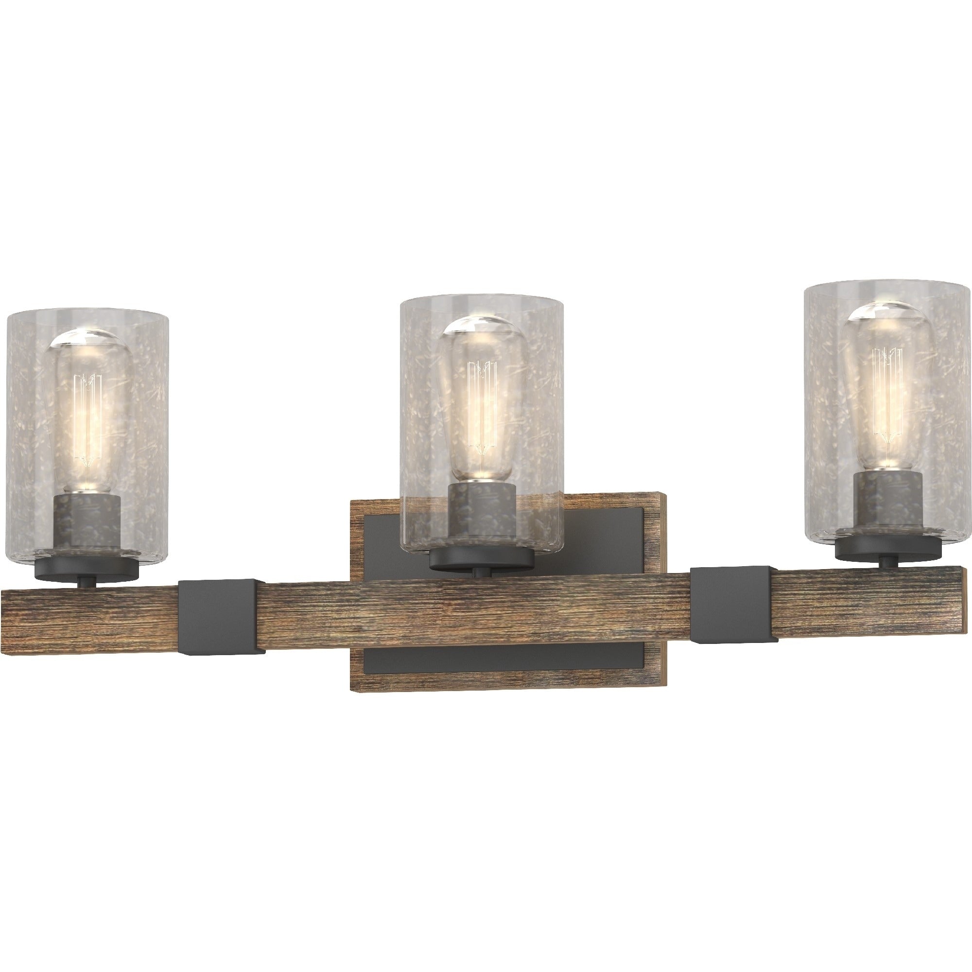 Volume Lighting 3 Light Indoor Black Walnut Bath Or Vanity