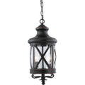 Volume Lighting 3 Light Indoor Outdoor Black Copper Aluminum Pendant N A