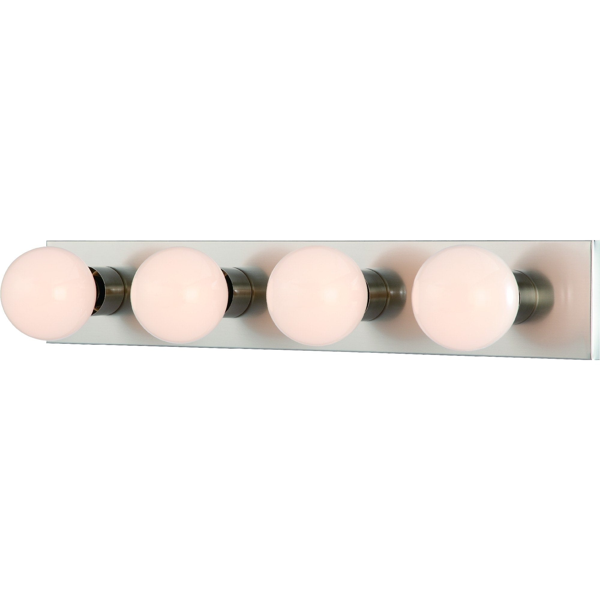 Volume Lighting 4 Light Brushed Nickel Vanity