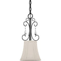 Volume Lighting 4011 Ava Single Light 6 Wide Mini Pendant With Ivory