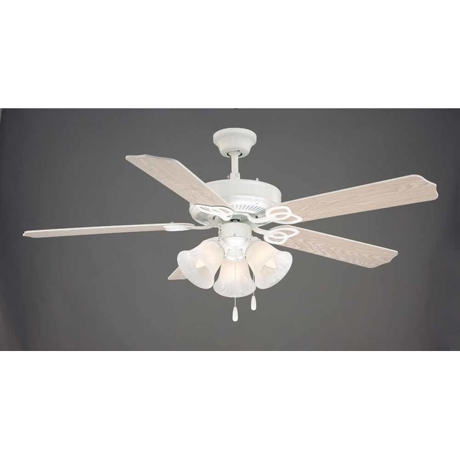 Volume Lighting 5 Blade 52 Indoor Ceiling Fan With 3 Light Light Kit