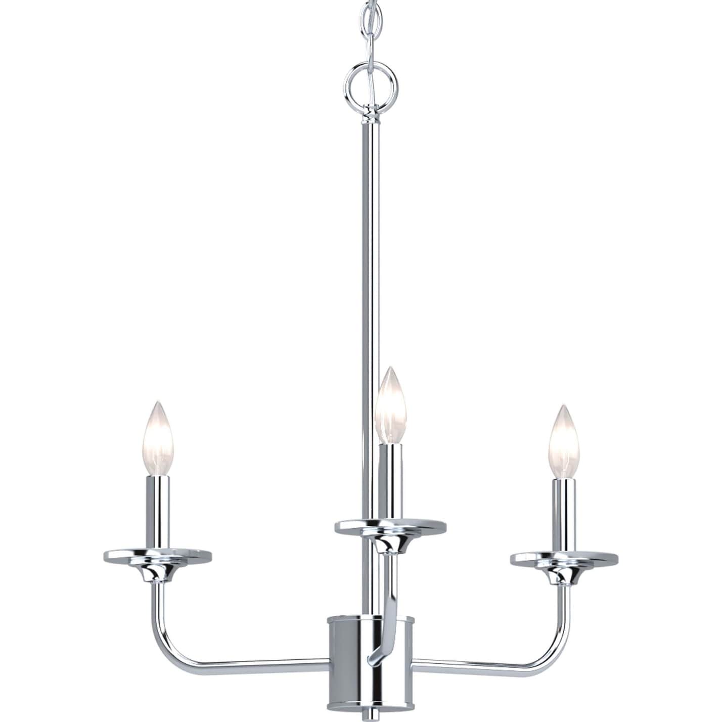 Volume Lighting Aria 3 Light 21 Wide Taper Candle Chandelier