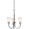 Volume Lighting 5713 Concord 3 Light 15 Wide Chandelier