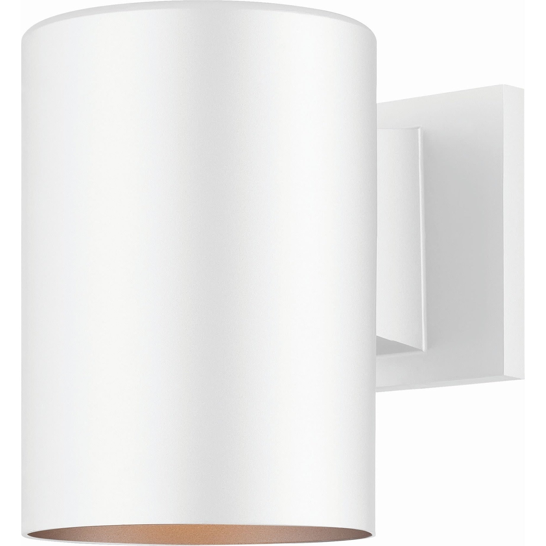 Volume Lighting 9625 1 Light 7 Tall Outdoor Wall Sconce White N A