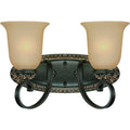 Volume Lighting Bristol 2 Light Indoor Vintage Bronze Antique Gold