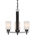 Volume Lighting V3773 Carena 3 Light 19 Wide Mini Chandelier