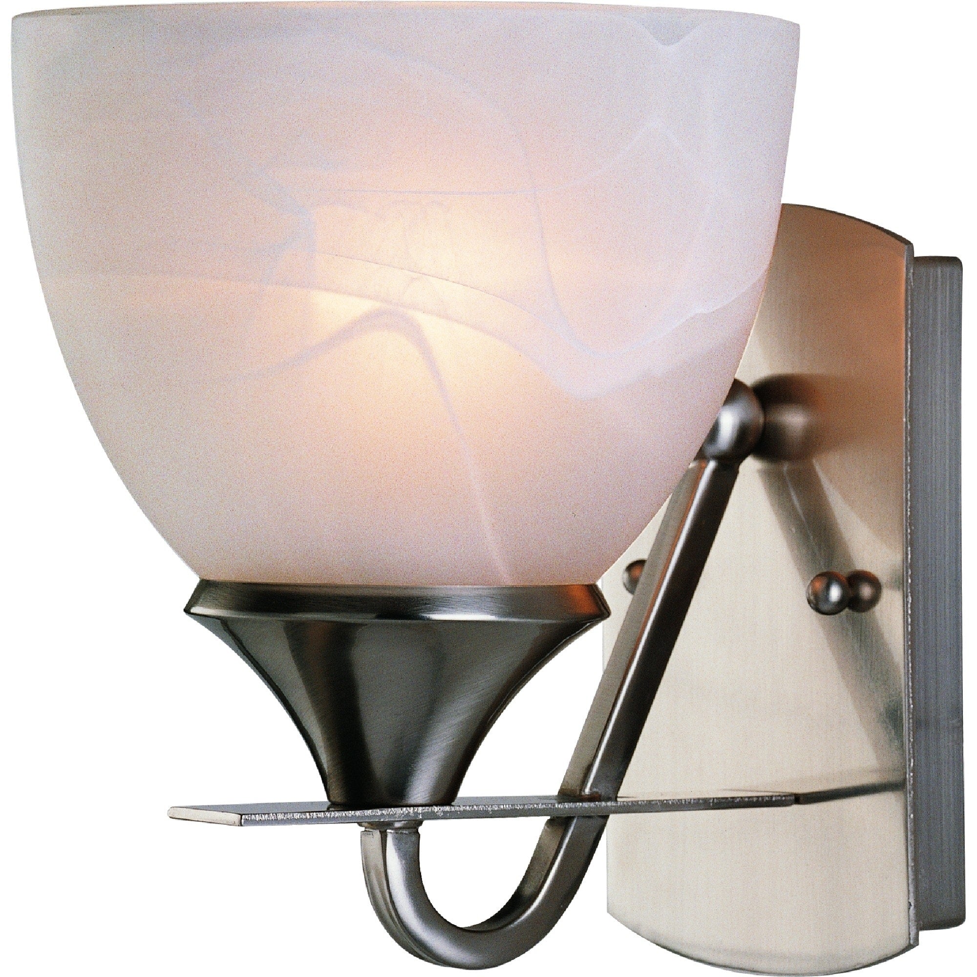 Volume Lighting Durango 1 Light Indoor Brushed Nickel Bath