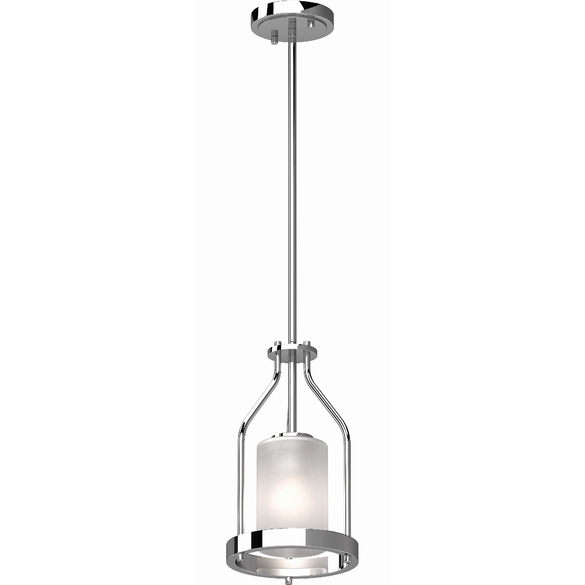 Volume Lighting Emery 1 Light Chrome Mini Pendant
