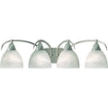 Volume Lighting Kora 4 Light Indoor Brushed Nickel Vanity