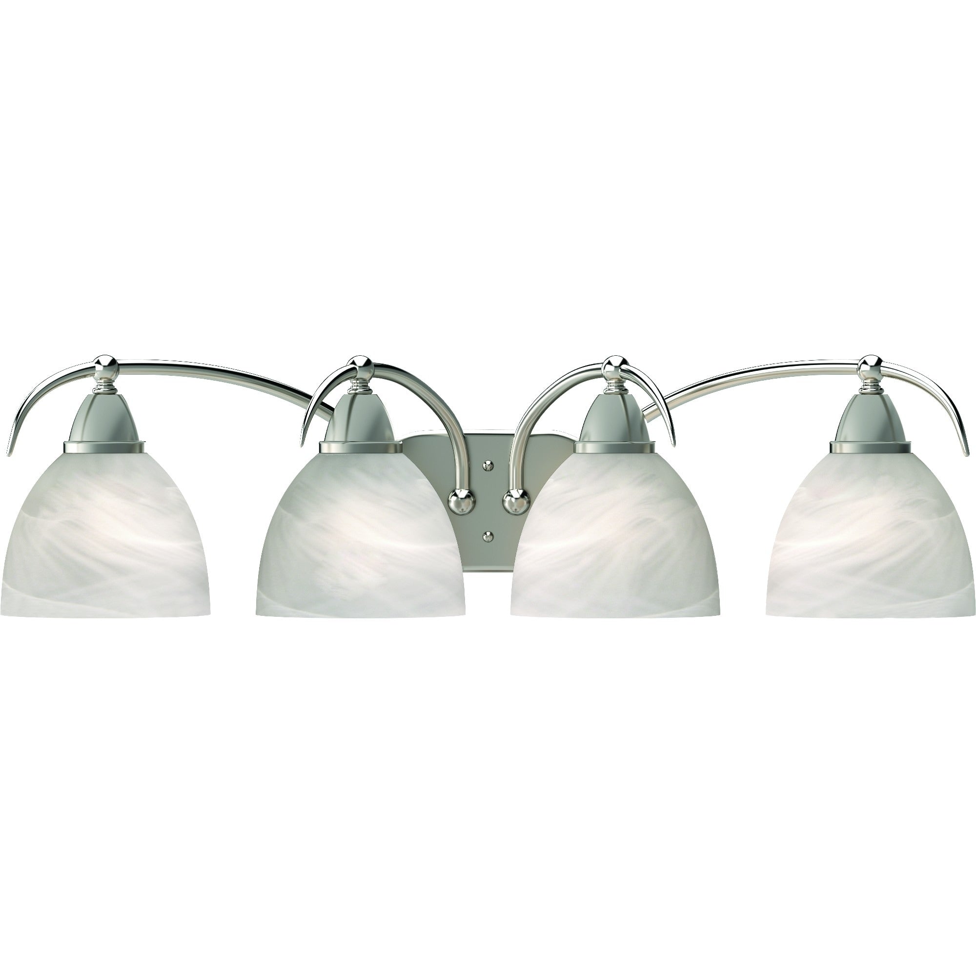 Volume Lighting Kora 4 Light Indoor Brushed Nickel Vanity