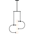 Volume Lighting Lawrence 4 Light Indoor Foundry Bronze Chandelier N A