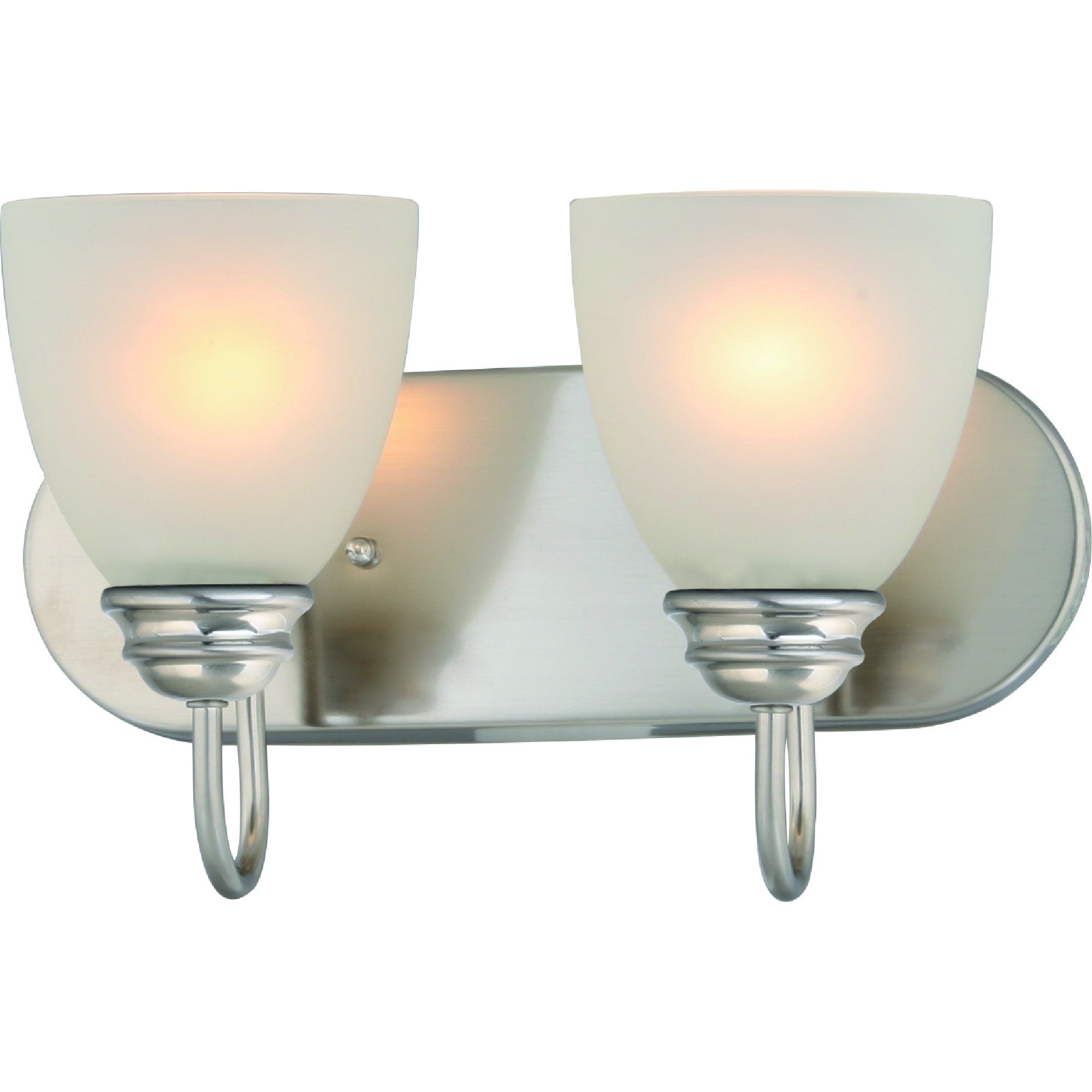 Volume Lighting Mari 2 Light Indoor Brushed Nickel Vanity