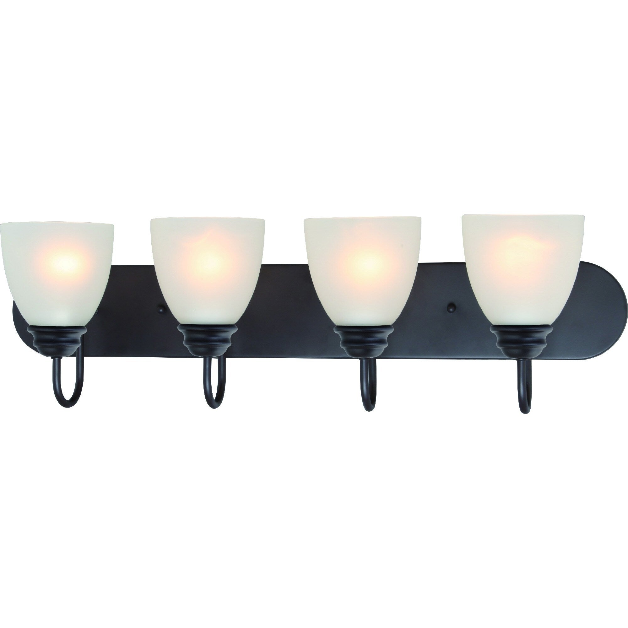 Volume Lighting Mari 4 Light Antique Bronze Nickel Bath Vanity