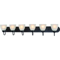 Volume Lighting Mari 6 Light Indoor Antique Bronze Bath Or Vanity