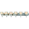 Volume Lighting Mari 6 Light Indoor Brushed Nickel Bath Or Vanity