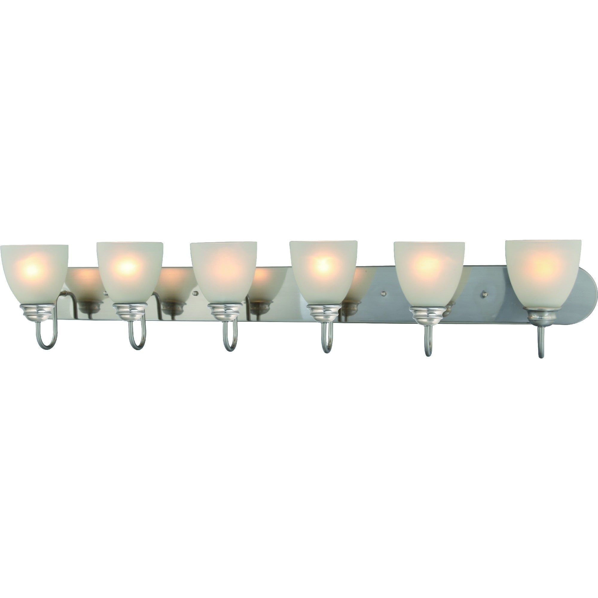 Volume Lighting Mari 6 Light Indoor Brushed Nickel Bath Or Vanity