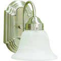 Volume Lighting Marti 1 Light Indoor Brushed Nickel Wall Sconce