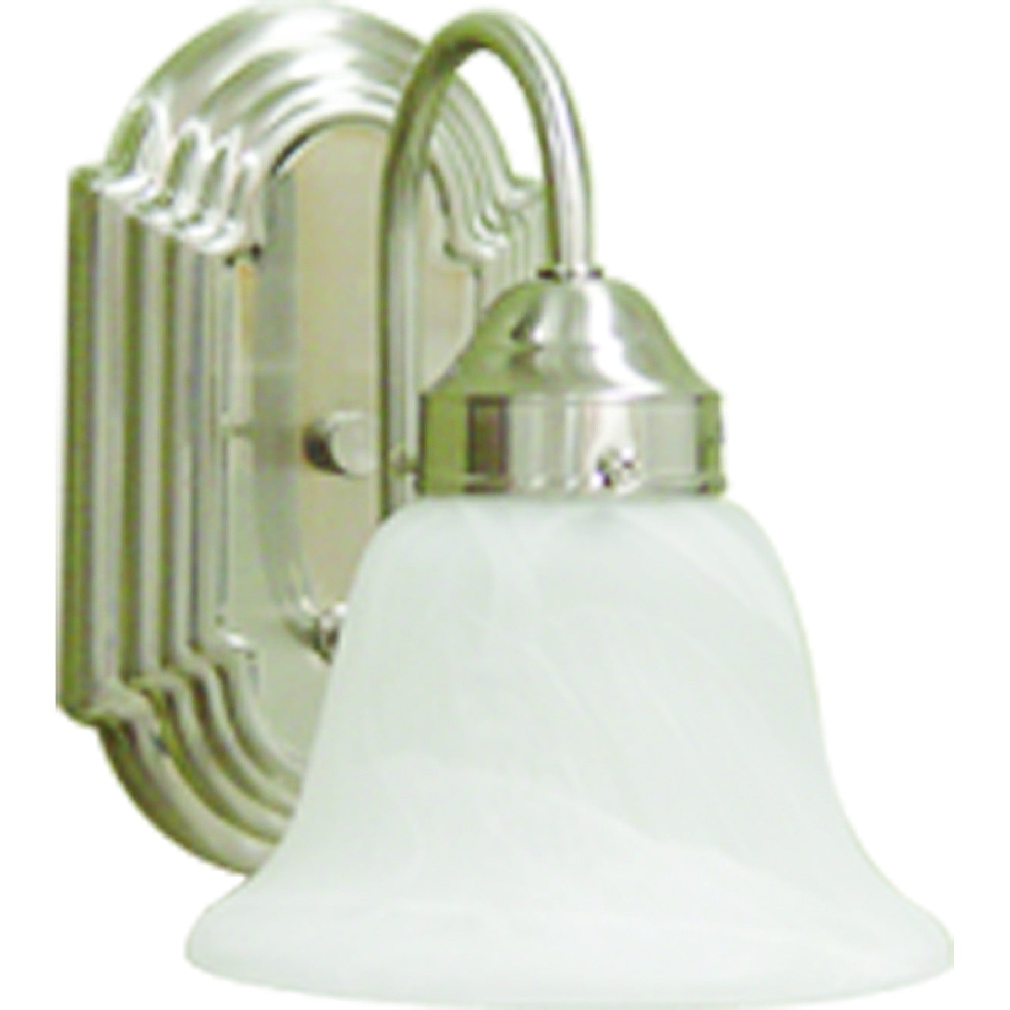 Volume Lighting Marti 1 Light Indoor Brushed Nickel Wall Sconce
