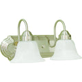 Volume Lighting Marti 2 Light Indoor Brushed Nickel Bath