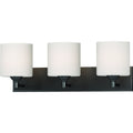 Volume Lighting Milena 3 Light Indoor Antique Bronze Vanity