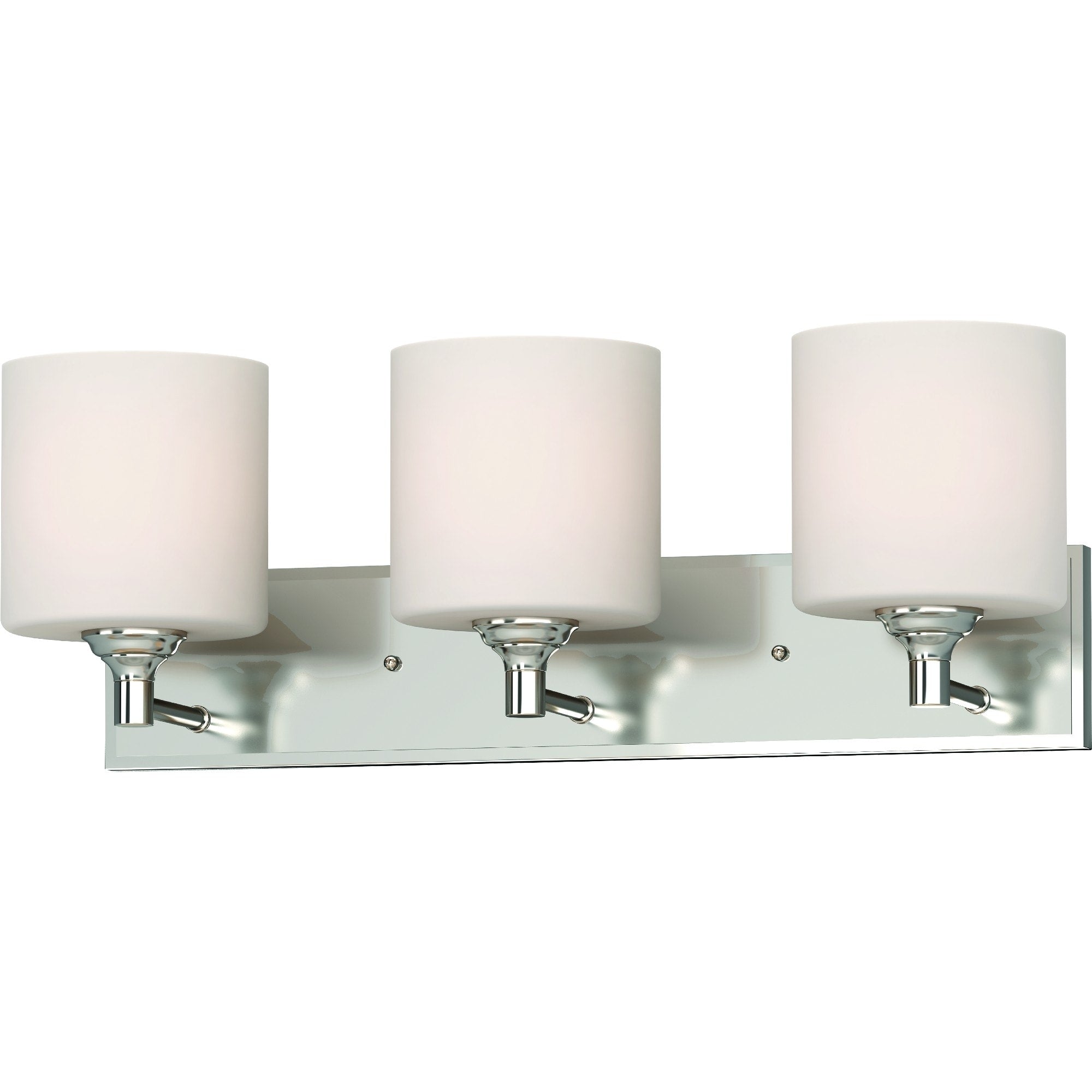 Volume Lighting Milena 3 Light Indoor Brushed Nickel Vanity