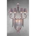 Volume Lighting V3492 Rylos 12 Light 2 Tier Chandelier Prairie Rock