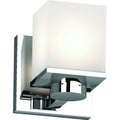 Volume Lighting Sharyn 1 Light Indoor Chrome Bathroom Wall Sconce