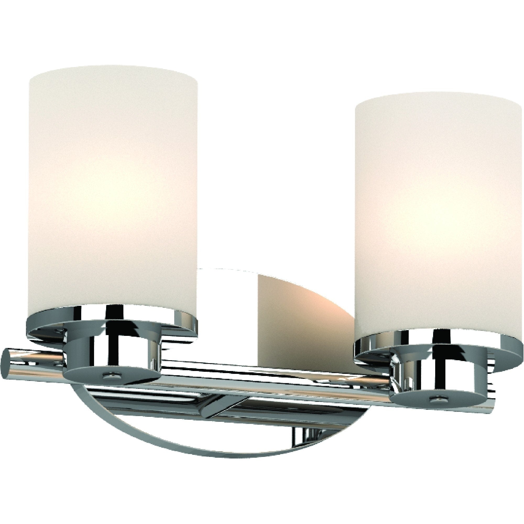 Volume Lighting Sharyn 2 Light Indoor Chrome Bathroom Vanity