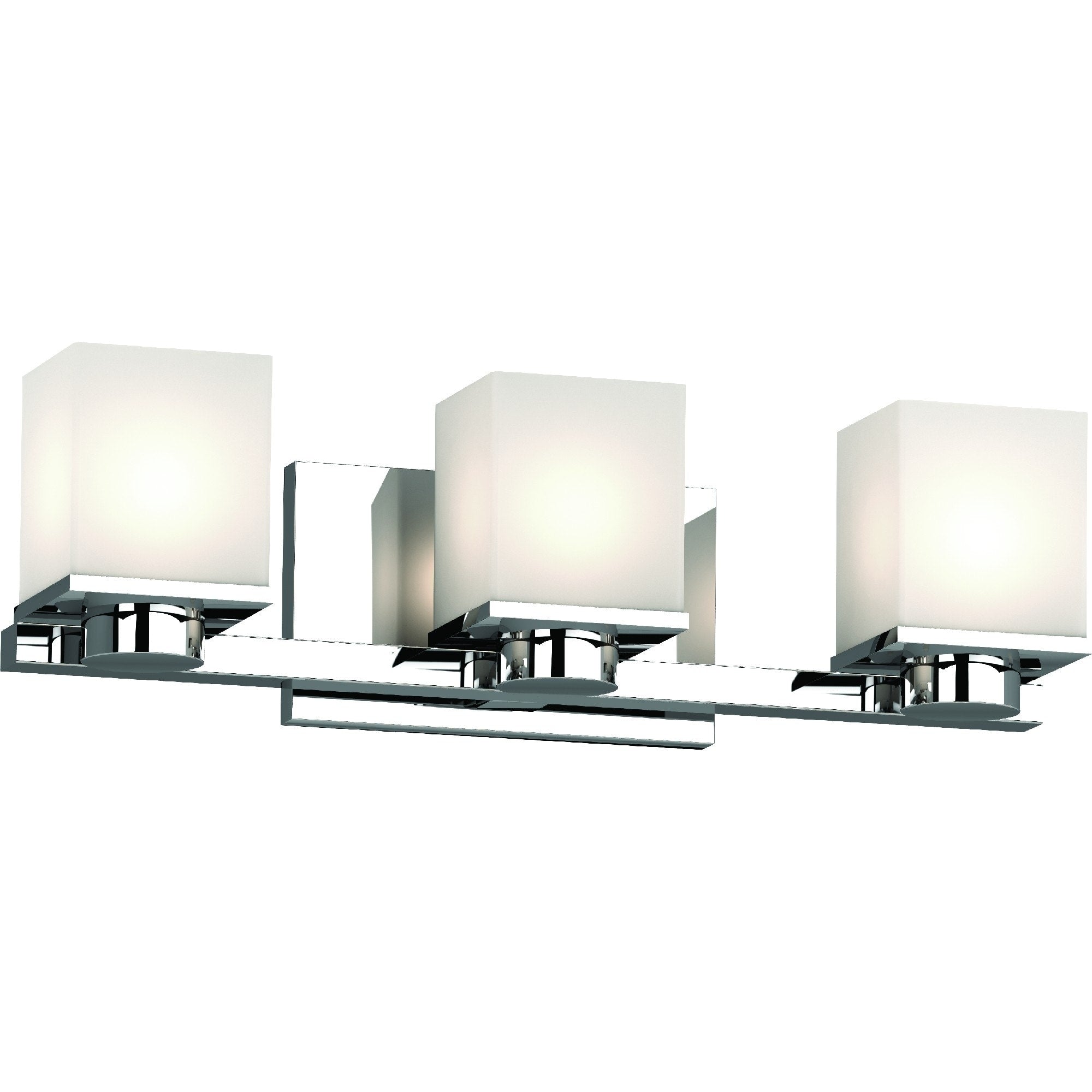 Volume Lighting Sharyn 3 Light Indoor Chrome Bathroom Vanity