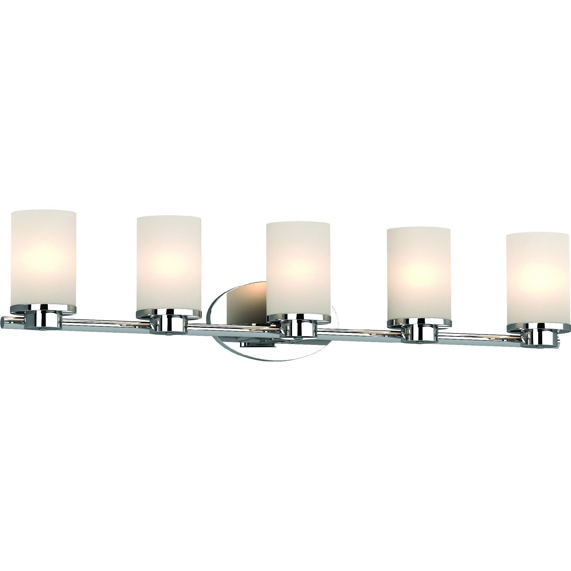 Volume Lighting Sharyn 5 Light Indoor Chrome Bathroom Vanity