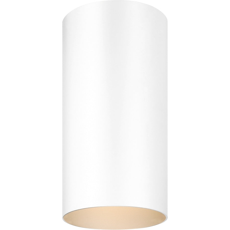 Volume Lighting Single Light 6 Wide Flush Mount Ceiling Fixture