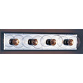 Volume Lighting V1034 4 Light Bathroom Vanity Strip Chrome