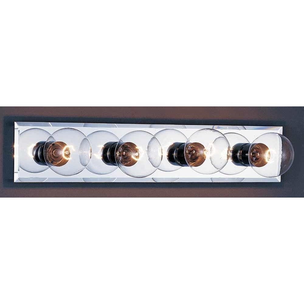 Volume Lighting V1034 4 Light Bathroom Vanity Strip Chrome