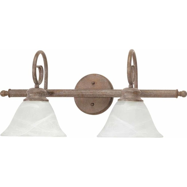 Volume Lighting V1582 Troy 2 Light 25 Wide Bathroom Vanity Light