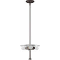 Volume Lighting V2434 Esprit 4 Light Foyer 9 Height Pendant Antique Bronze