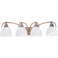 Volume Lighting V2614 Kora 4 Light 30.75 Width Bathroom Vanity Light