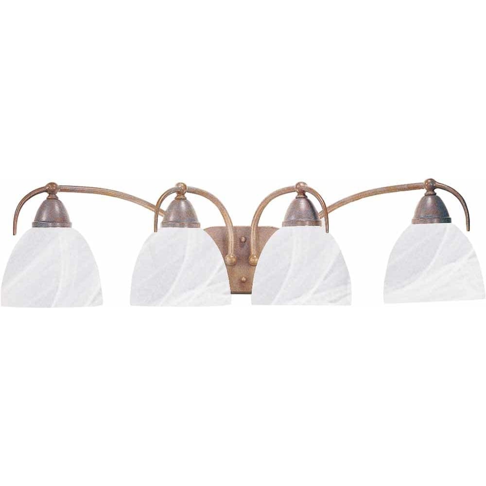 Volume Lighting V2614 Kora 4 Light 30.75 Width Bathroom Vanity Light
