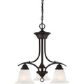 Volume Lighting V5253 Trinidad 3 Light 19 Wide Mini Chandelier