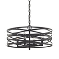 Vorticy 20 Inch Wide 4 Light Chandelier In Oil Rubbed Bronze 20In W X 20In D X 11In H