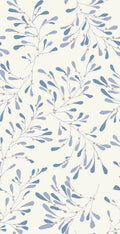 Branch Wallpaper by Susan Hable, blue Swatch