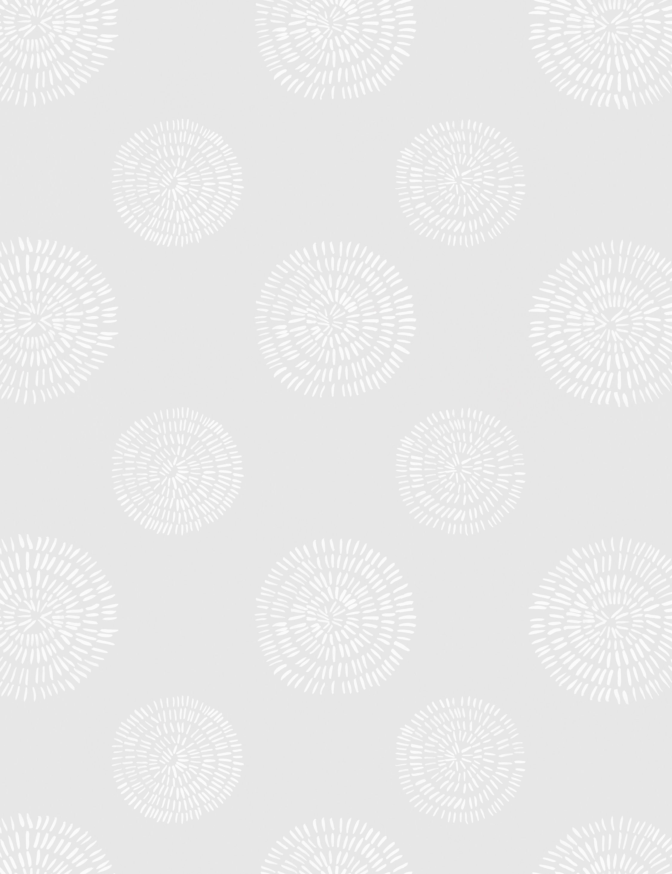 Sandraker Wallpaper by Susan Hable Swatch, White